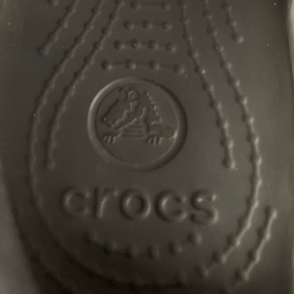 Crocs Kadee Flats Women’s Sz8 black Ballet Comfy Slip on - Picture 7 of 7